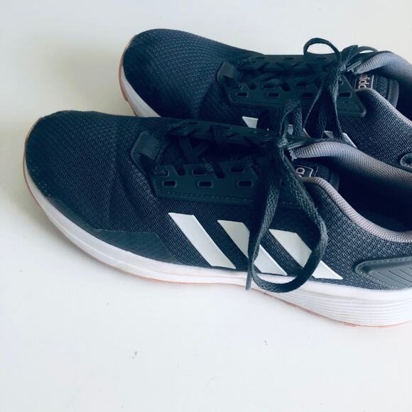 Adidas Women's 9.5 'Duramo 9' Gray Pink Spirit Running Sneakers Cloudfoam - Picture 9 of 11